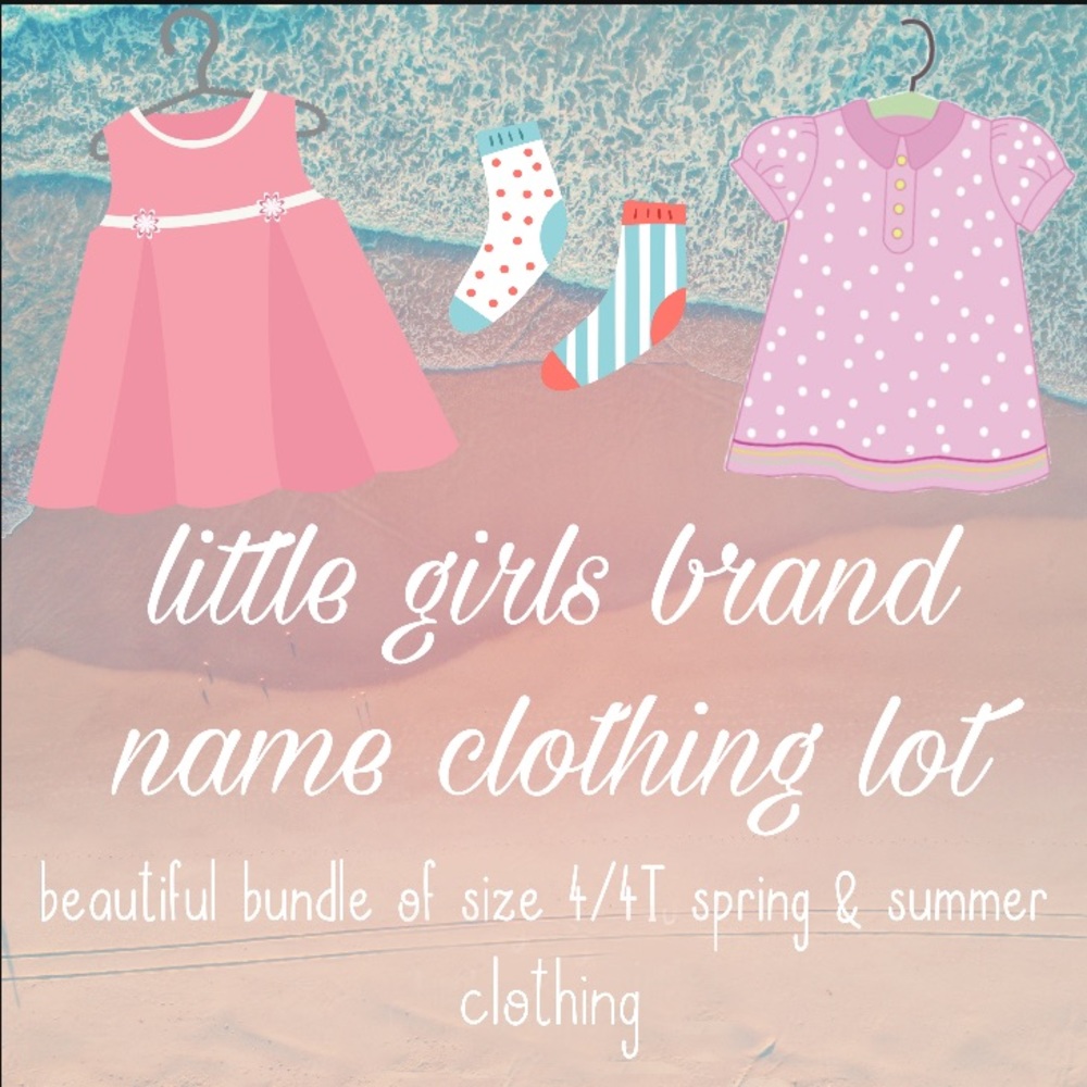 EUC little girl’s spring/summer clothing bundle
